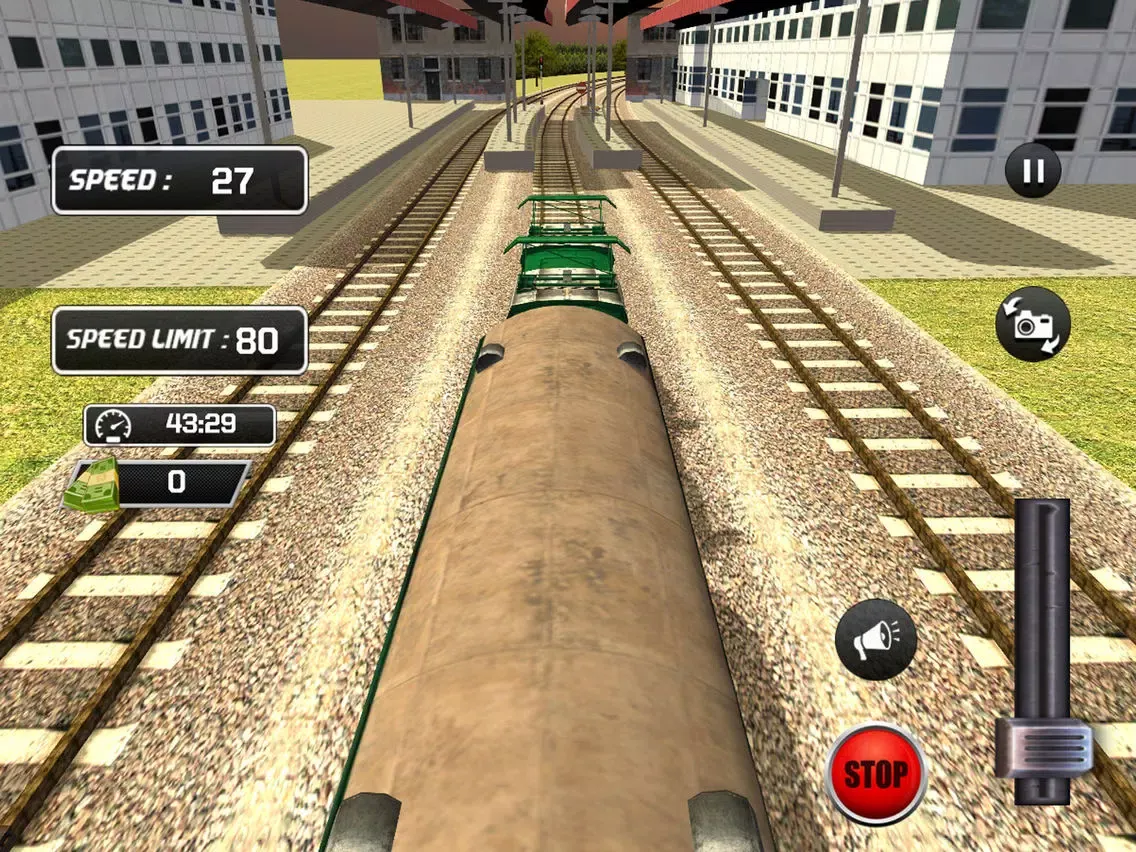 Captures d'écran de Indian City Train Drive 3D iPad 