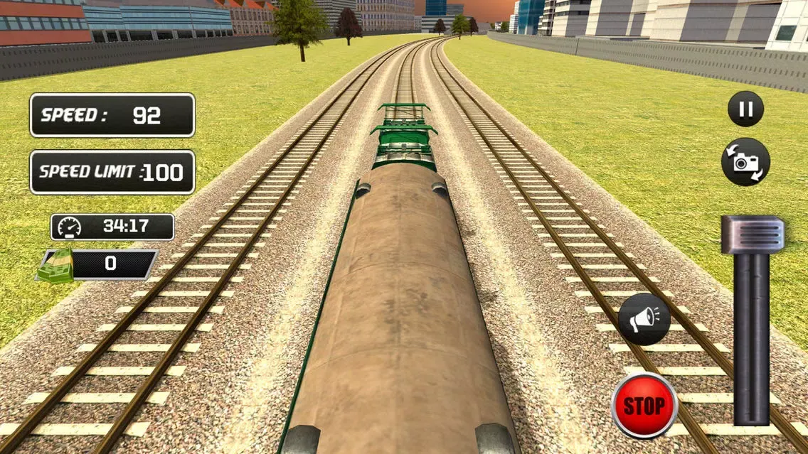 Captures d'écran de Indian City Train Drive 3D