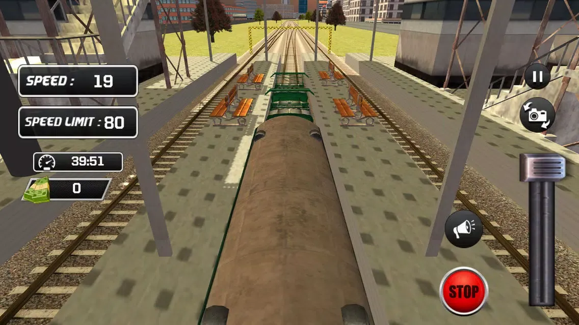 Captures d'écran de Indian City Train Drive 3D