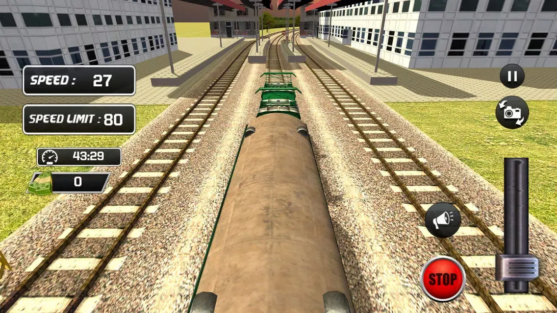Captures d'écran de Indian City Train Drive 3D