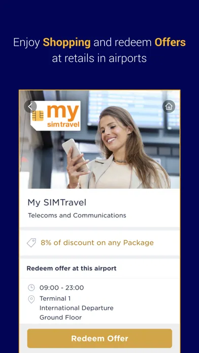 Ảnh chụp màn hình của Airport Companion Europe