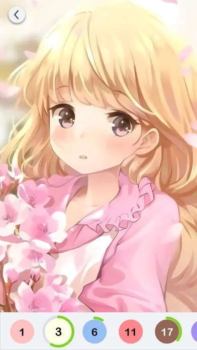 Capturas de pantalla de Anime Paint - Color By Number