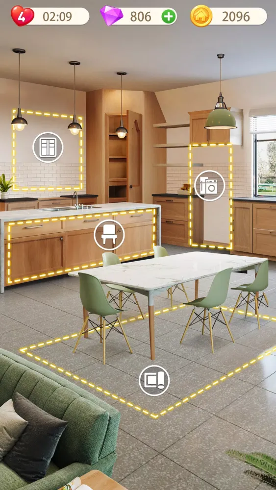 Tangkapan layar Crazy Match Home Design