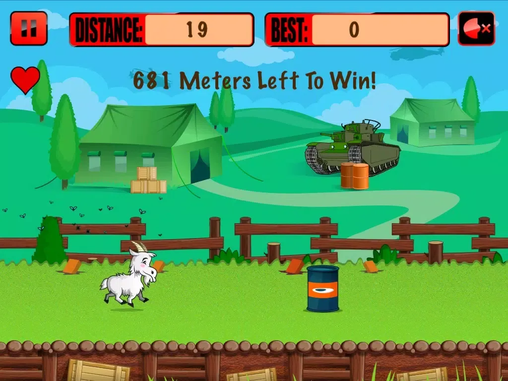 Hungry Goat Runner iPad  Screenshots