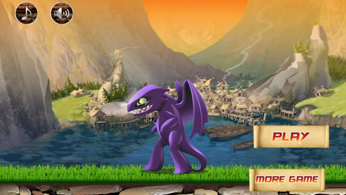 Ảnh chụp màn hình của Dragon War Racing Game - Race against Thrones of Vikings