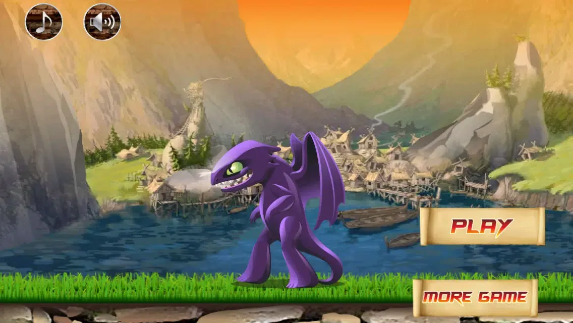 Ảnh chụp màn hình của Dragon War Racing Game - Race against Thrones of Vikings