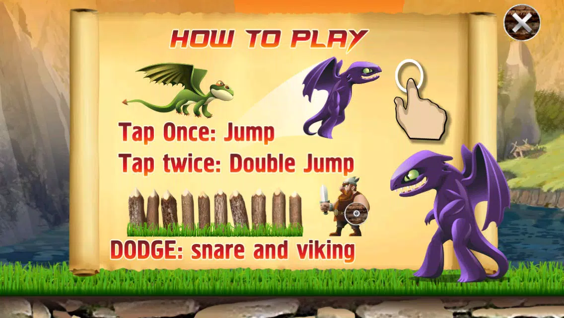 Ảnh chụp màn hình của Dragon War Racing Game - Race against Thrones of Vikings