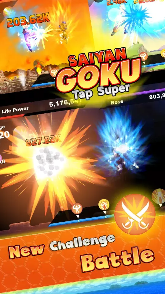 Saiyan Goku Tap Super Z應用截圖