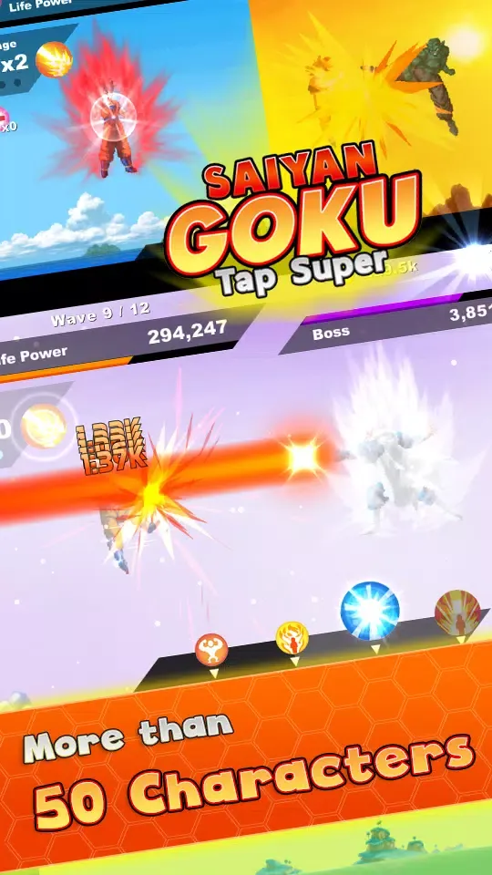 Saiyan Goku Tap Super Z應用截圖