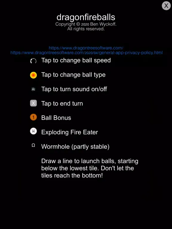 dragonfireballs iPad 應用截圖