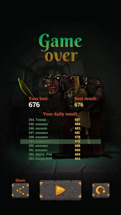 Capturas de tela do Look, Your Loot!