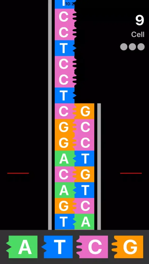 Screenshot di DNA Game