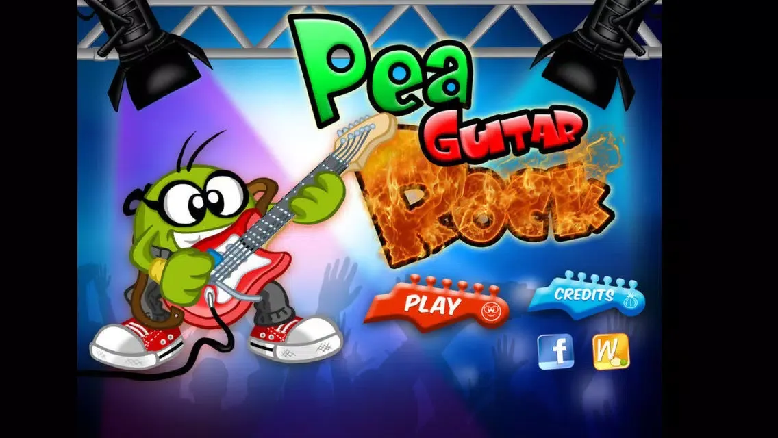 Tangkapan layar Pea Guitar Rock