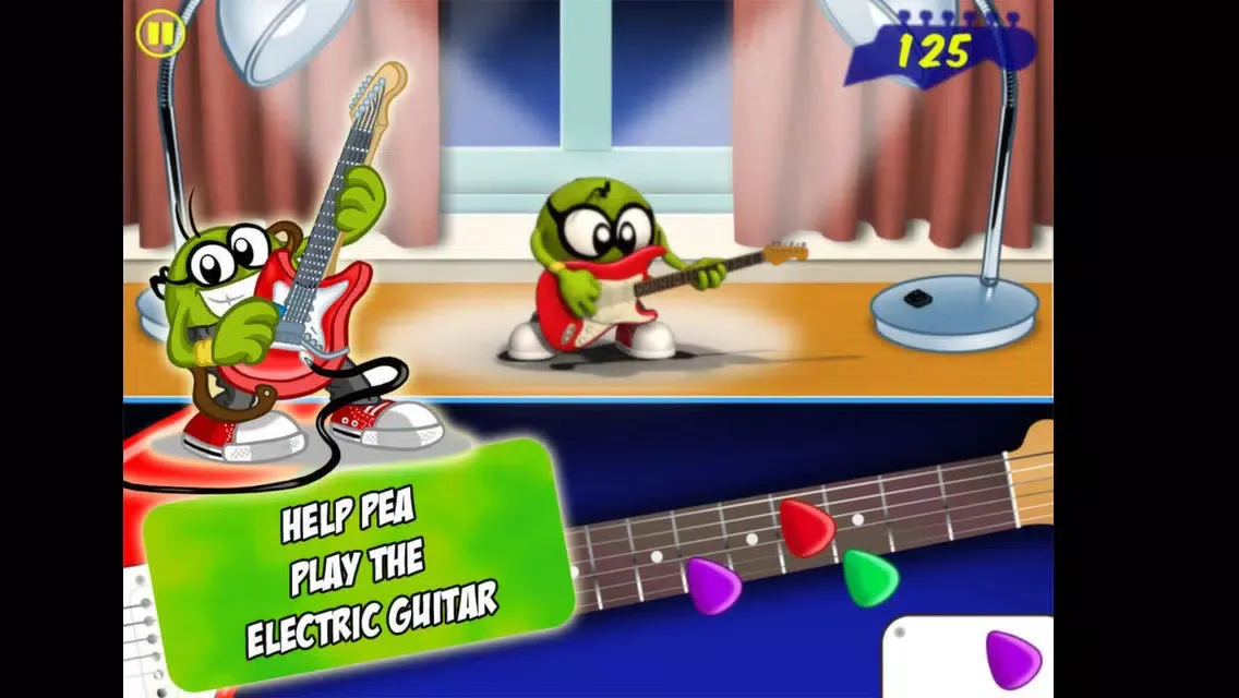 Tangkapan layar Pea Guitar Rock