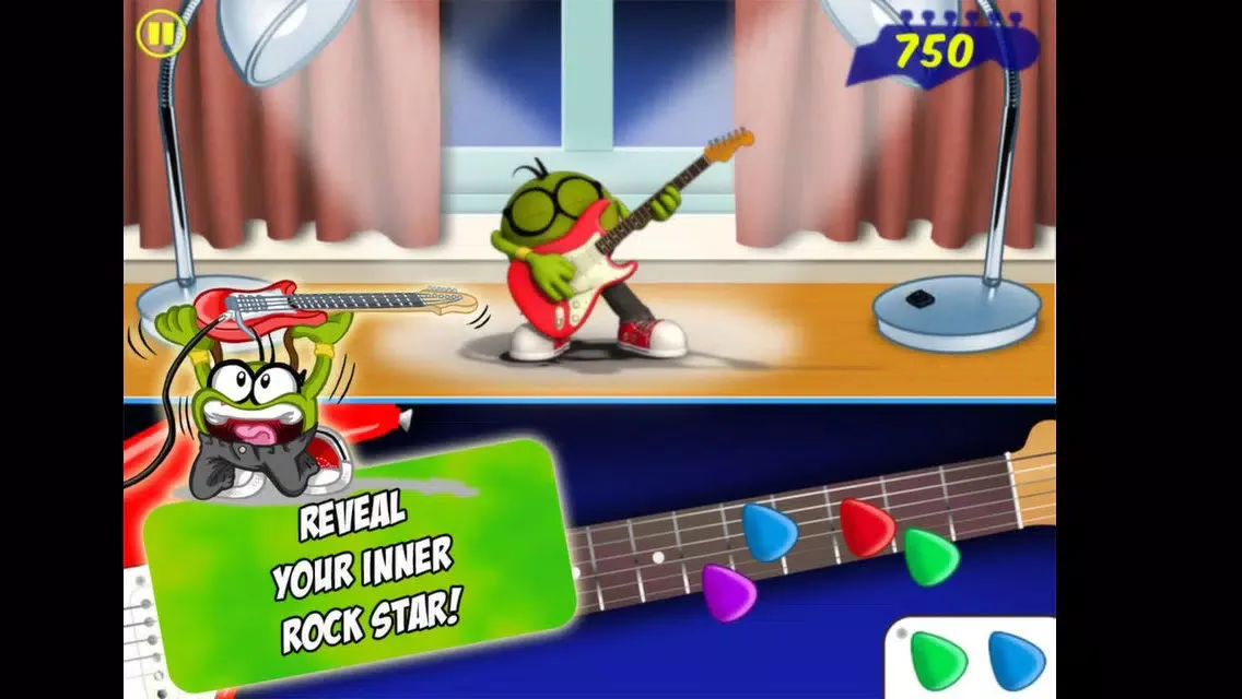 Tangkapan layar Pea Guitar Rock