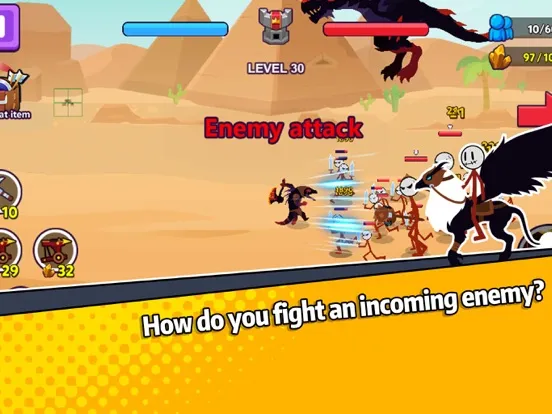 Idle Battle Warriors iPad  Screenshots