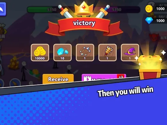 Idle Battle Warriors iPad  Screenshots