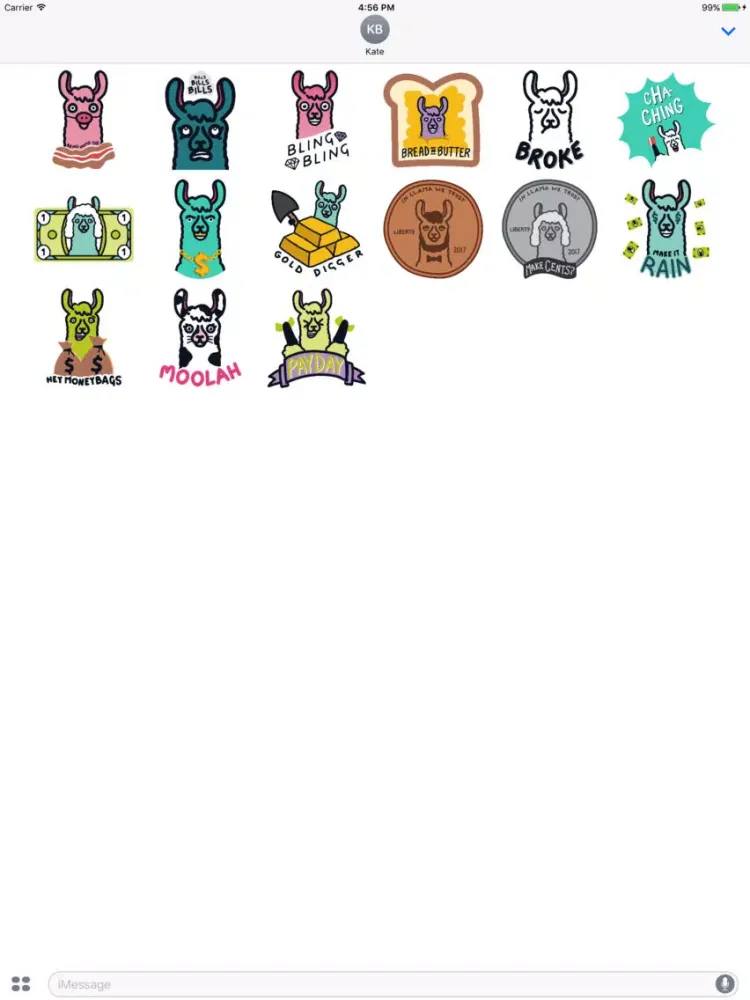 تصاویر Dollar Llama iPad 