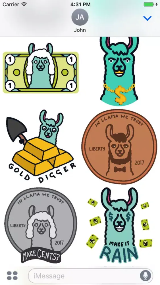 تصاویر Dollar Llama