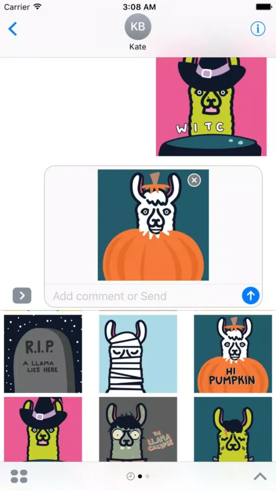 Screenshot di Ha-Llama-Ween