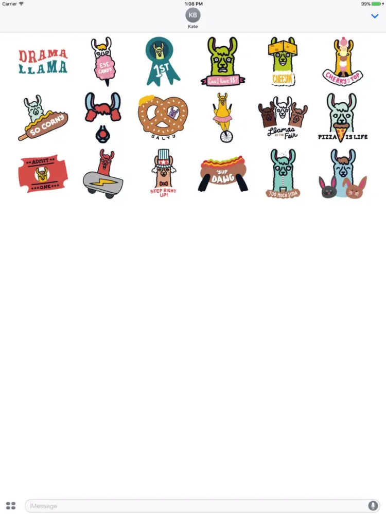 Llamas At The Fair iPad  Screenshots