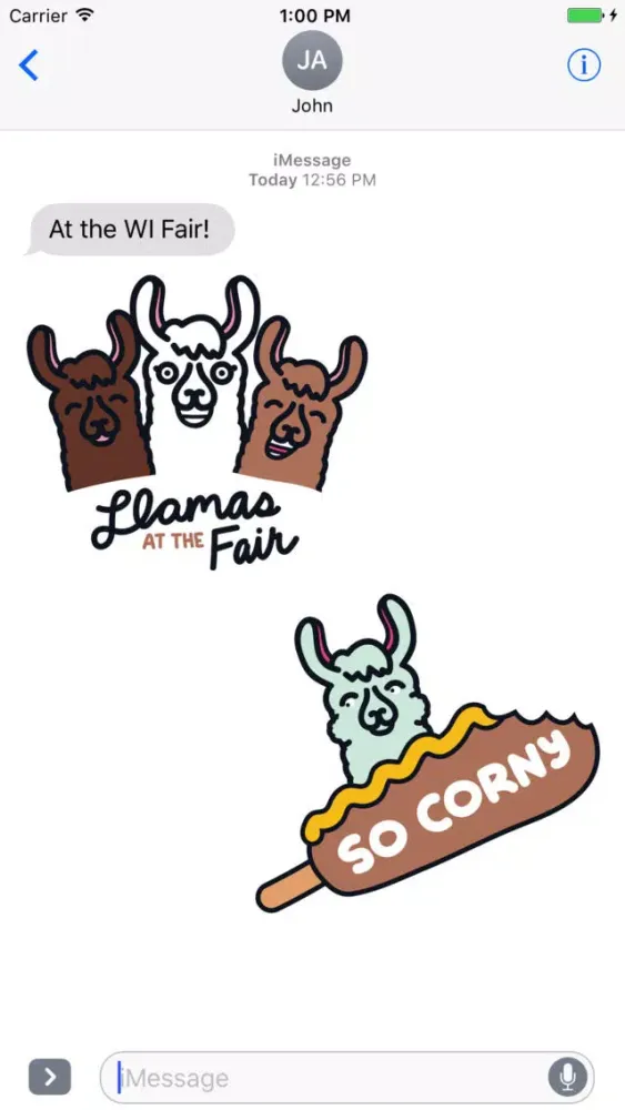 Llamas At The Fair Screenshots