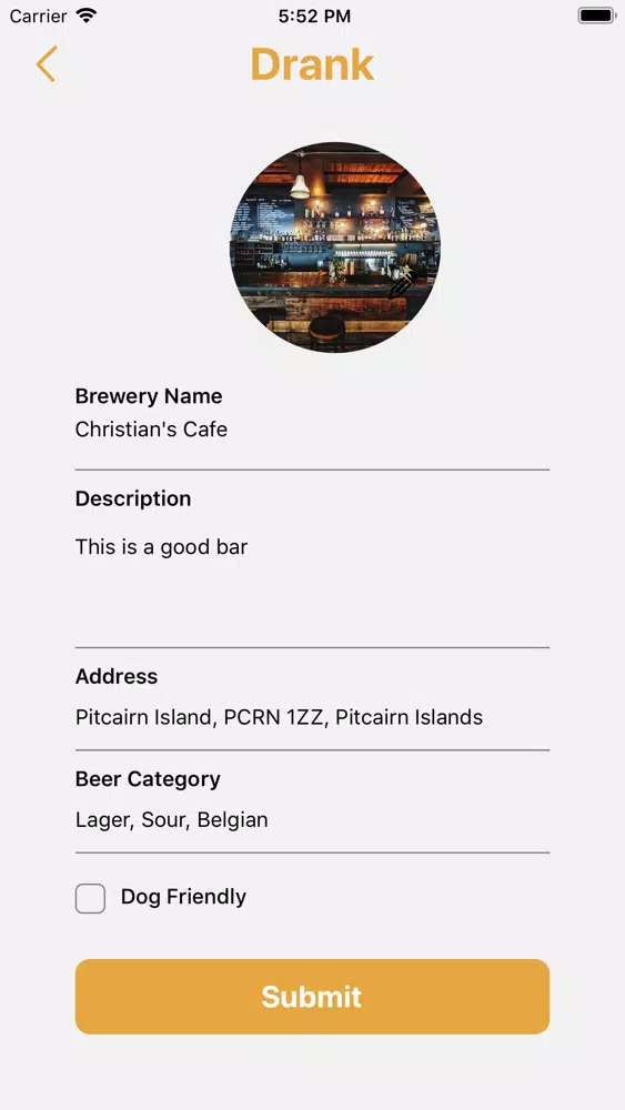 Drank for Business Screenshots