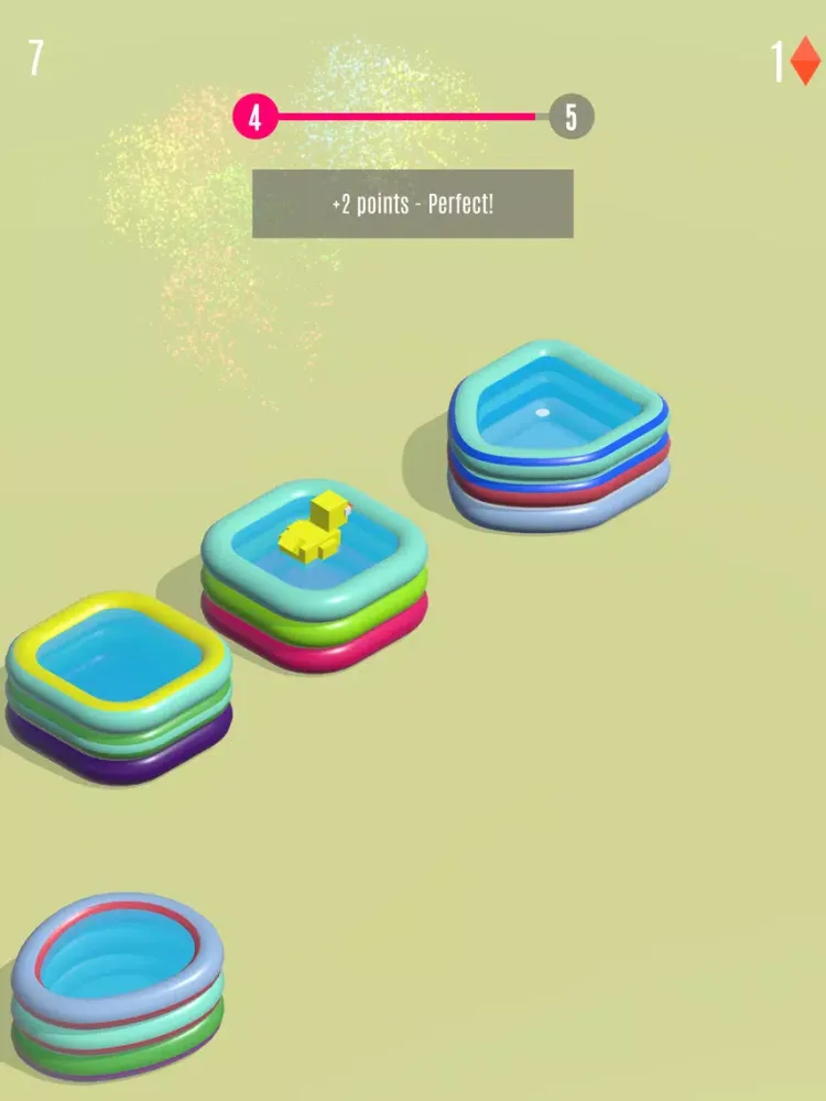 Captures d'écran de Duck Flip iPad 