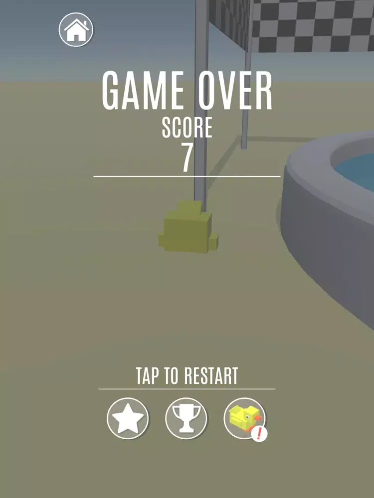 Captures d'écran de Duck Flip iPad 