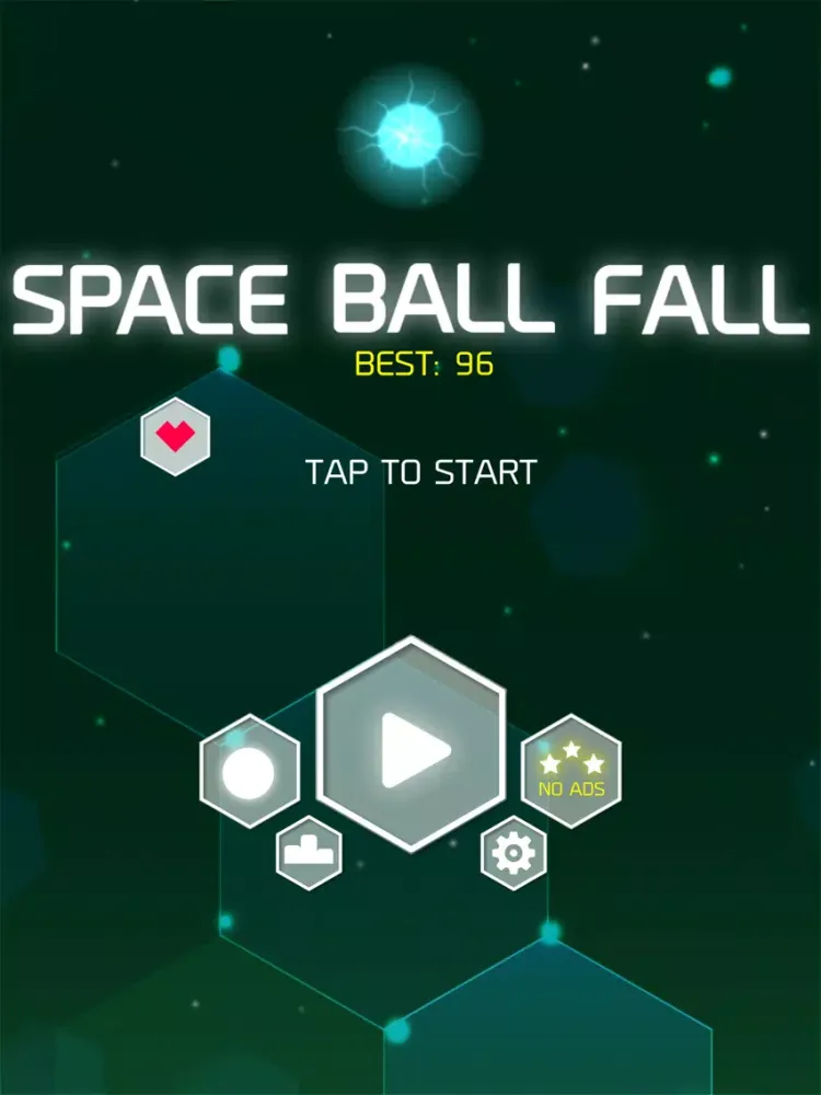 Space Ball Fall iPad  Ekran Görüntüleri