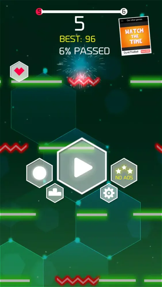 Space Ball Fall Ekran Görüntüleri