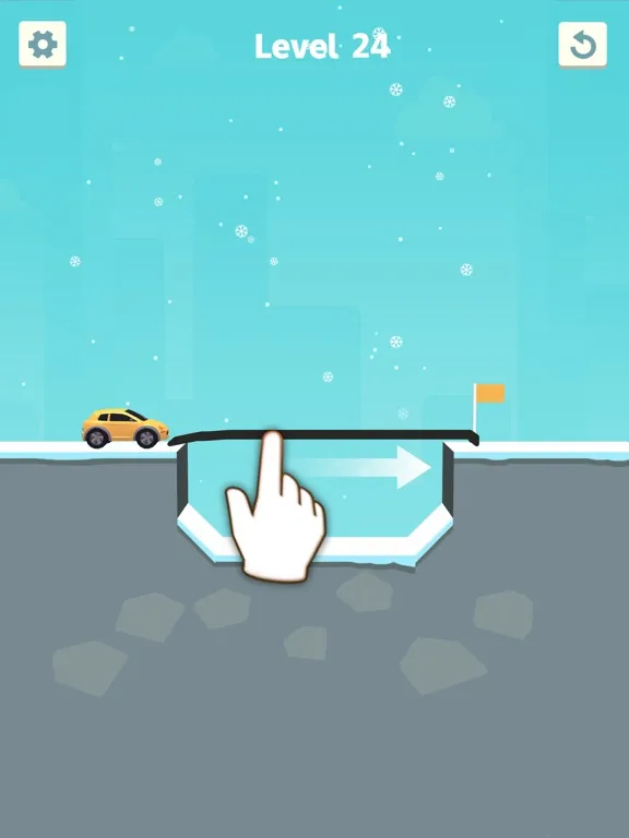 Tangkapan layar Draw Bridge - Build a Bridge iPad 