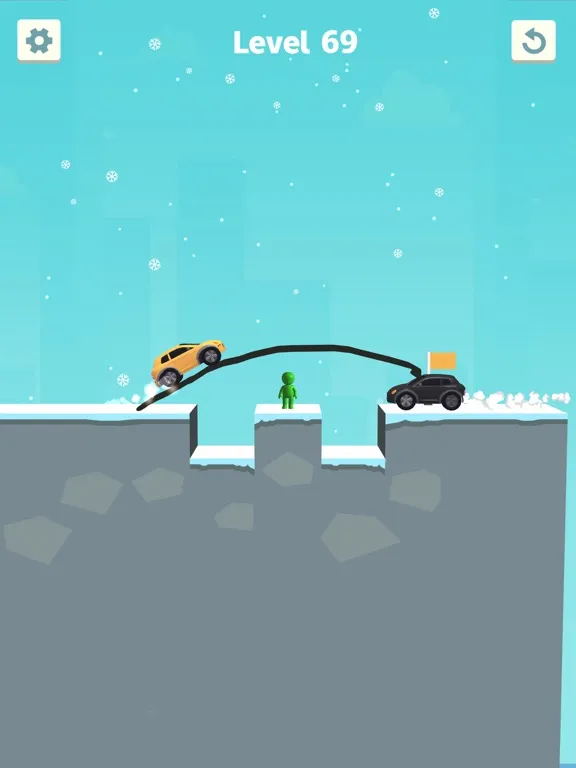Tangkapan layar Draw Bridge - Build a Bridge iPad 