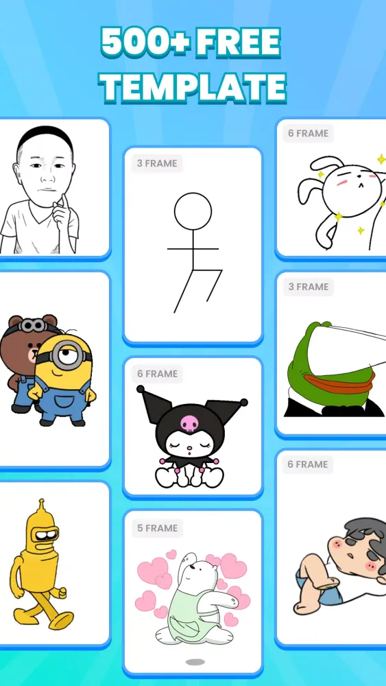 Tangkapan layar Anitoon - Draw Animation App