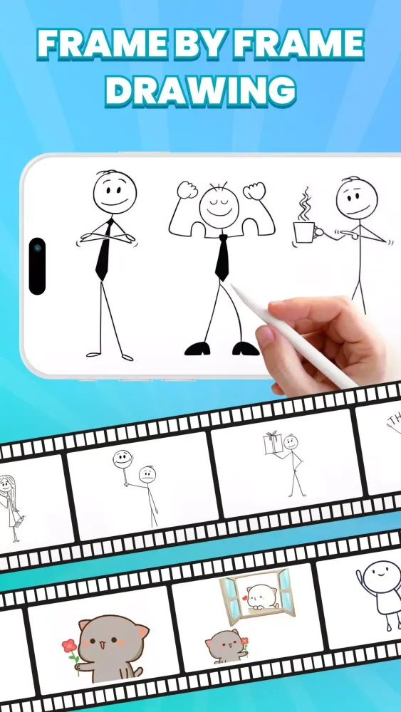 Tangkapan layar Anitoon - Draw Animation App