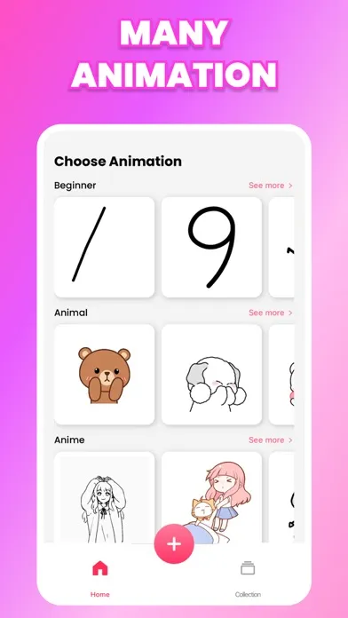 Captures d'écran de Anitoon - Draw Animation App