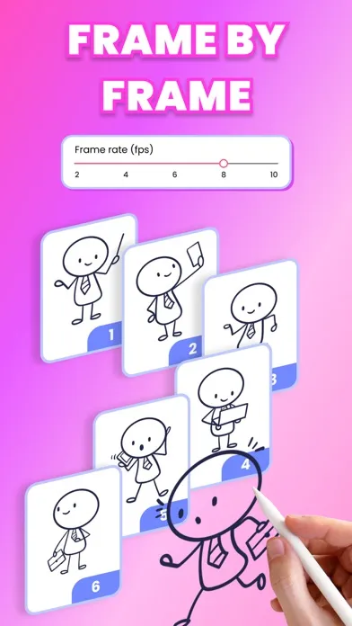 Captures d'écran de Anitoon - Draw Animation App