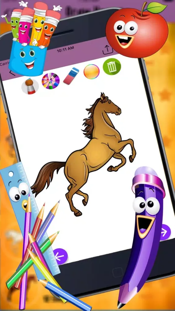 Capturas de tela do How to Draw Horses