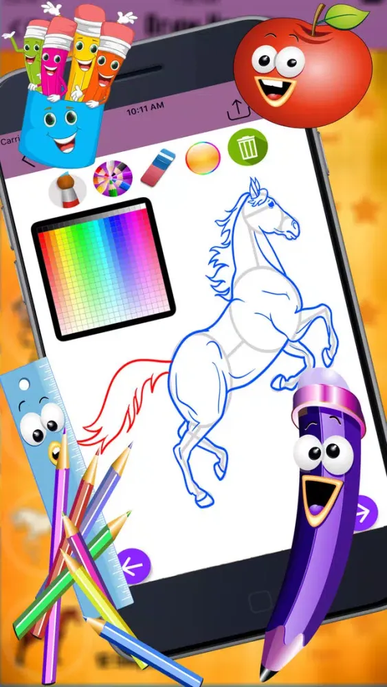 Capturas de tela do How to Draw Horses