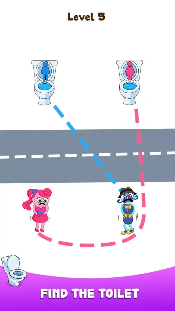 Path To Toilet Draw To Line應用截圖