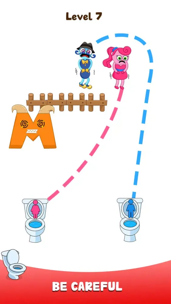 Path To Toilet Draw To Line應用截圖