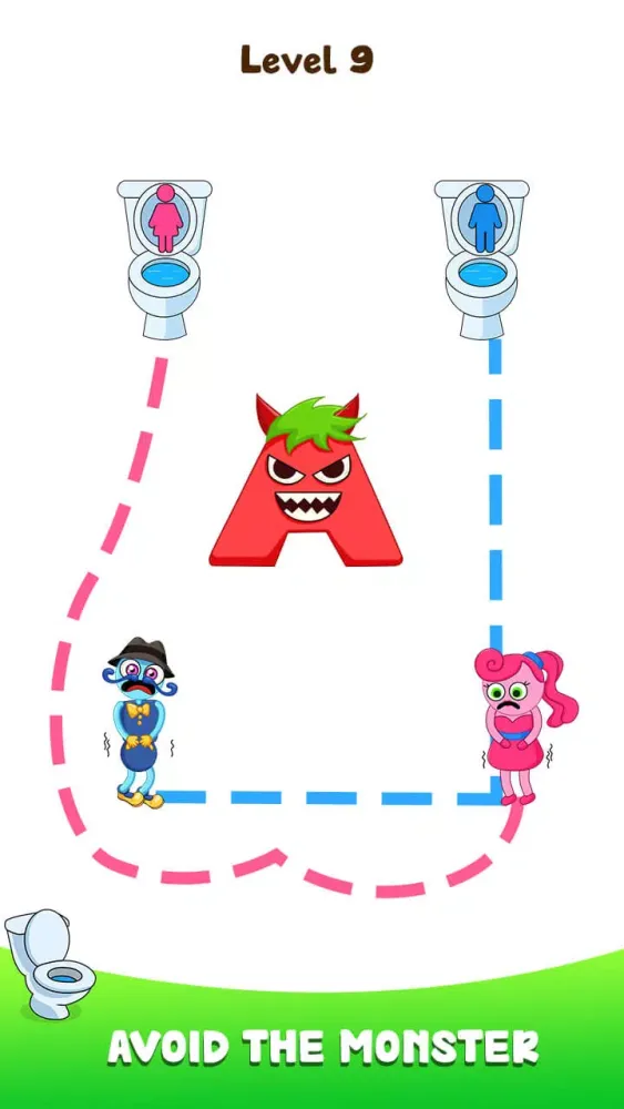 Path To Toilet Draw To Line應用截圖