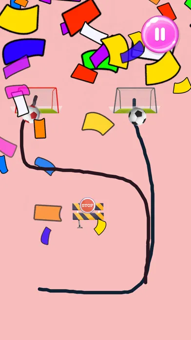 Draw Lines Puzzle Ball Rush 스크린샷