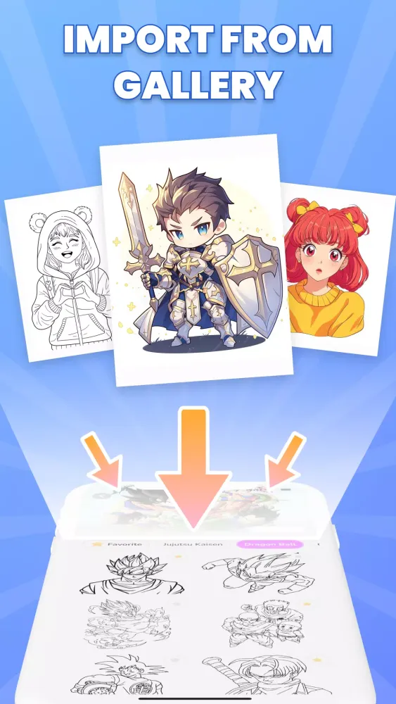 Screenshot di Draw Anime