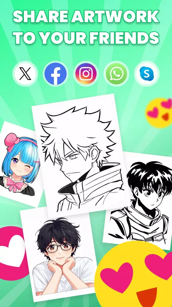 Screenshot di Draw Anime