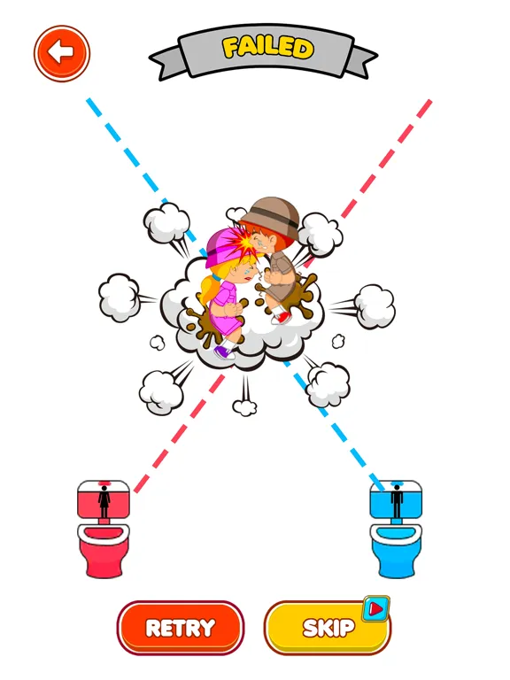 Capturas de pantalla de Toilet Rush Race - Draw To Pee iPad 