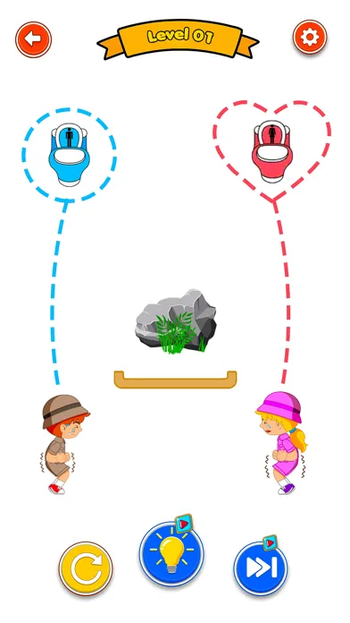 Capturas de pantalla de Toilet Rush Race - Draw To Pee