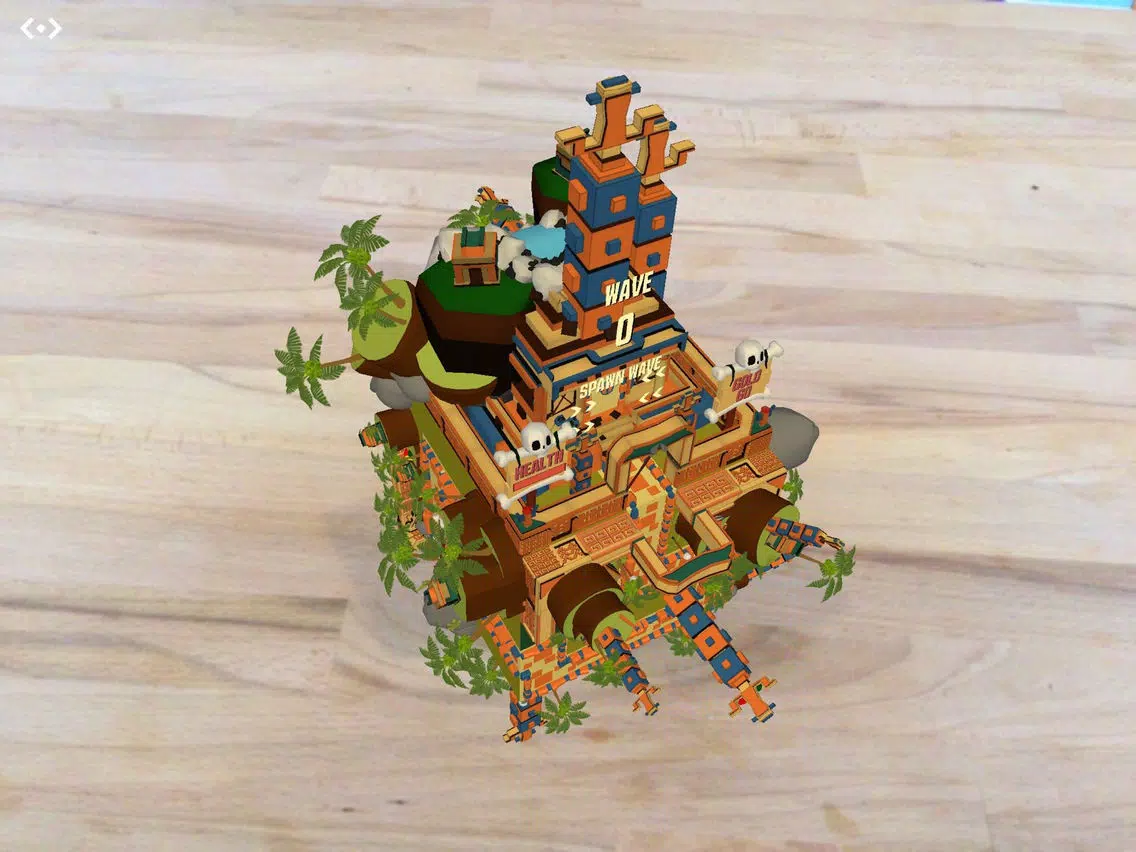 Tangkapan layar Tricky Temple iPad 