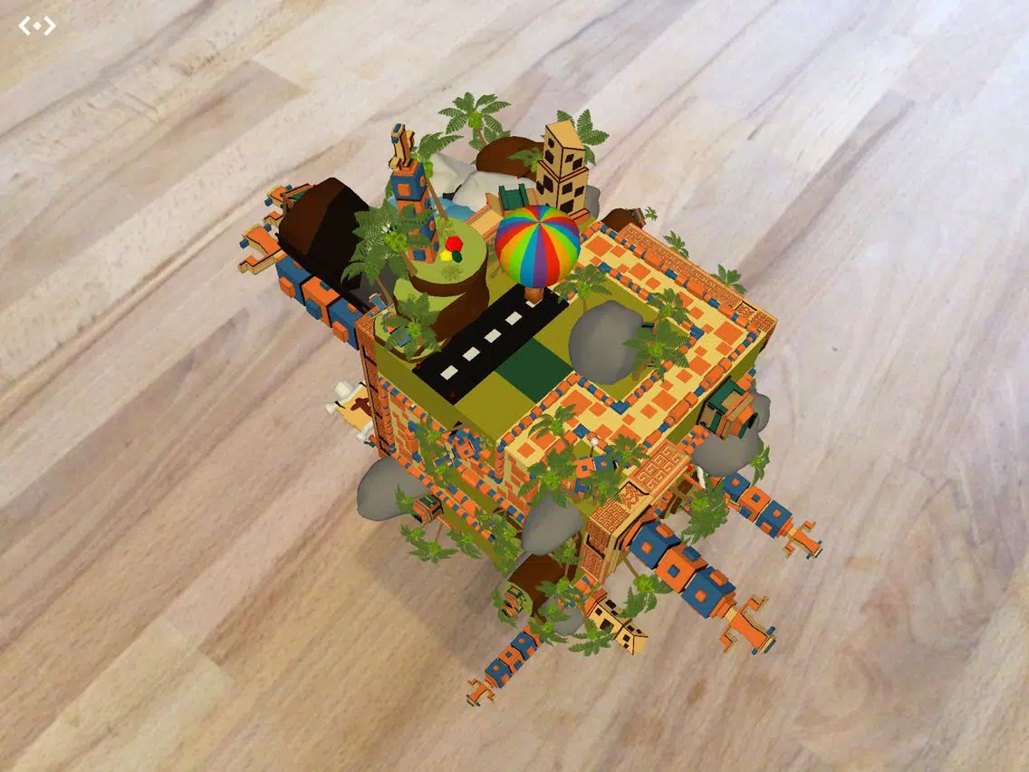 Tangkapan layar Tricky Temple iPad 