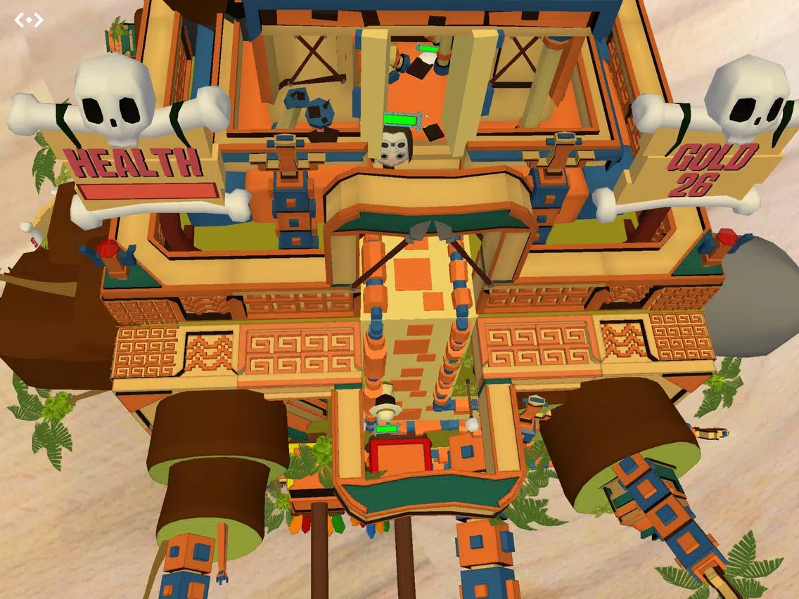 Tangkapan layar Tricky Temple iPad 